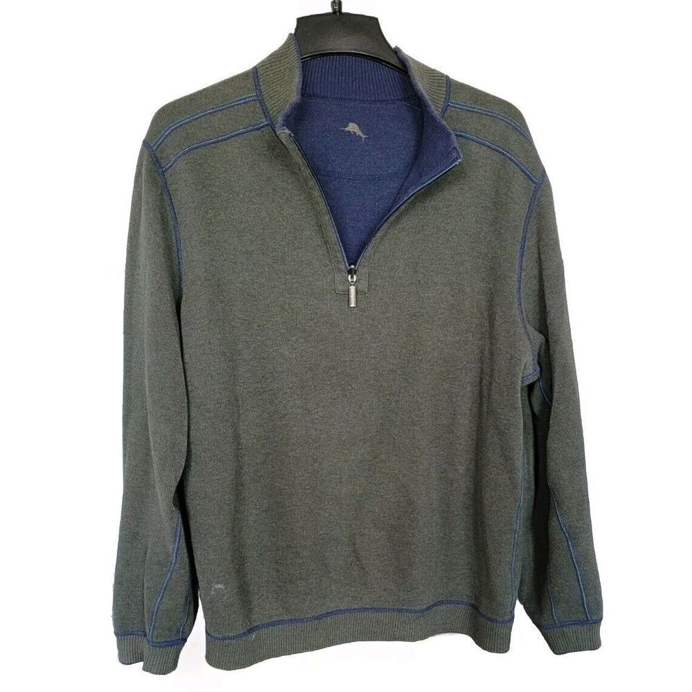 Tommy Bahama Mens‎ L / XL Reversible pullover